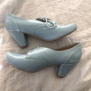 Blue Chelsea Crew Heels Size 38